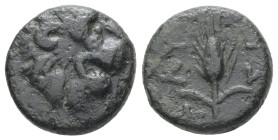 Thrace, Lysimacheia. AE. 3.61 g - 15.25 mm. Circa 309-220 BC.
