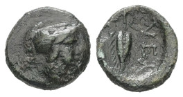 Thrace, Lysimacheia. AE. 0.77 g - 9.86 mm. Circa 225-199/8 BC.