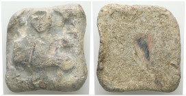 Thrace, Lysimacheia. PB Tetarton weight. Hellenistic to Roman Imperial Period. 121.70 g - 50.38 mm.