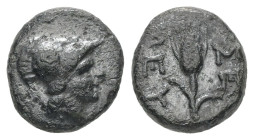 Thrace, Lysimacheia as Seleukeia(?). AE. 1.11 g - 10.22 mm. After 280 BC. RARE.