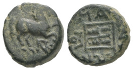 Thrace, Maroneia. AE. 2.87 g - 13.79 mm. 398/7-348/7 BC.