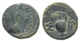 Thrace, Sestos. AE. 1.27 g - 10.92 mm. Circa 300 BC.