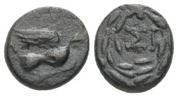 Sikyonia, Sikyon. AE. 1.53 g - 11.60 mm. 4th-3rd centuries BC.