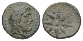 Asia minor, Uncertain. AE. 1.37 g - 12.85 mm. Circa 3rd-2nd century BC. Cf. CNG E-408 lot 283. RARE.