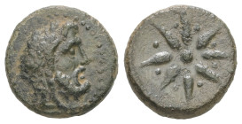 Asia minor, Uncertain. AE. 1.76 g - 12.77 mm. Circa 3rd-2nd century BC. Cf. CNG E-408 lot 283. RARE.