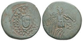 Pontos, Amisos. Time of Mithradates VI Eupator. AE. 7.39 g - 22.86 mm. Circa 105-90 or 90-85 BC.