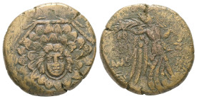 Paphlagonia, Amastris. AE. 7.48 g - 20.98 mm. Circa 85-65 BC.