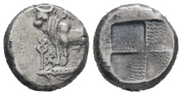 Bithynia, Kalchedon. AR Drachm. 3.66 g - 13.70 mm. Circa 367-340 BC.
