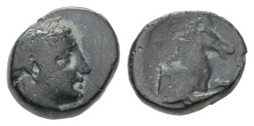 Mysia, Atarneos. AE. 1.04 g - 8.81 mm. Circa 350-300 BC.