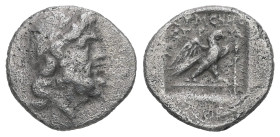Caria, Stratonicaea. AR Hemidrachm. 1.28 g - 12.72 mm. Circa 2nd-1st centuries BC.