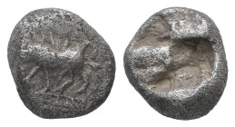 Dynasts of Lycia, Uncertain. AR Obol. 0.97 g - 8.81 mm. Circa 6th-5th century BC.