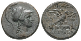 Phrygia, Apameia. AE. 7.93 g - 20.97 mm. Circa 88-40 BC. Andronikos, magistrate.