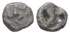 Pamphylia, Aspendos. AR Hemiobol. 0.46 g - 8.06 mm. Circa 5th Century BC.