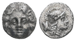 Pisidia, Selge. AR Obol. 0.85 g - 9.88 mm. Circa 350-300 BC.