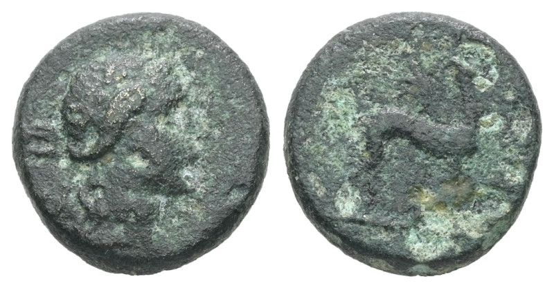 Kings of Galatia, Amyntas, 36-25 BC. AE. 1.83 g - 12.10 mm.