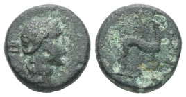 Kings of Galatia, Amyntas, 36-25 BC. AE. 1.83 g - 12.10 mm.