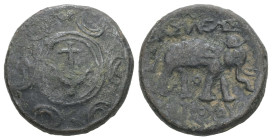 Seleukid Kingdom, Antiochos I Soter, 281-261 BC. AE. 4.50 g - 18.74 mm. Antioch on the Orontes