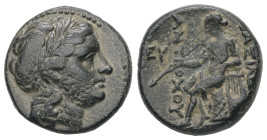 Seleukid Kingdom, Antiochos II Theos, 261-246 BC. AE. 4.10 g - 16.31 mm.