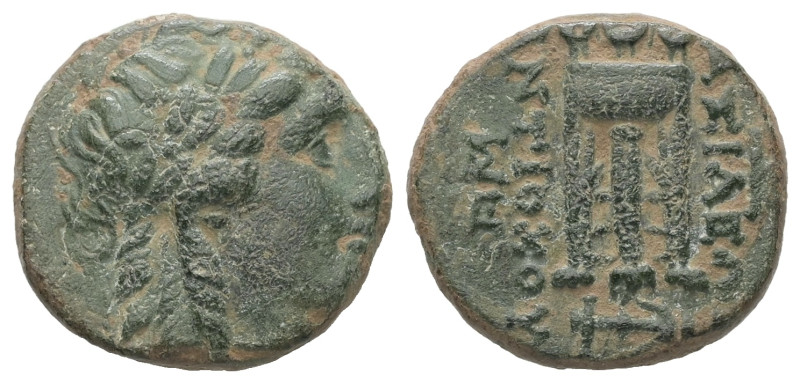 Seleukid Kingdom, Antiochos II Theos, 261-246 BC. AE. 3.98 g - 16.64 mm.