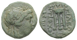 Seleukid Kingdom, Antiochos II Theos, 261-246 BC. AE. 2.86 g - 16.14 mm.