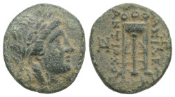 Seleukid Kingdom, Antiochos II Theos, 261-246 BC. AE. 3.52 g - 17.07 mm.