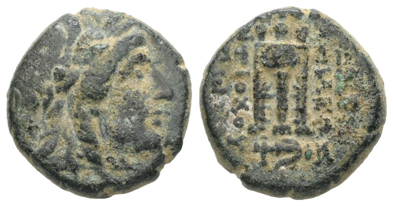 Seleukid Kingdom, Antiochos II Theos, 261-246 BC. AE. 4.69 g - 15.32 mm.