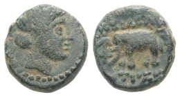 Seleukid Kingdom, Antiochos III 'the Great', 222-187 BC. AE. 1.90 g - 11.34 mm. Sardes.