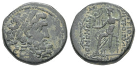 Seleukis and Pieria, Antioch. Pre-Roman Civic issue. ca. 92-76 BC. AE Tetrachalkon. 7.76 g - 20.40 mm.