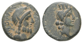 Uncertain mint. AE. 2.44 g - 14.17 mm. Circa 3rd-1st century BC.