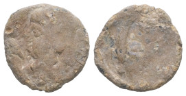 Uncertain mint. AE. 1.46 g - 13.41 mm. Circa 2nd-1st century BC.