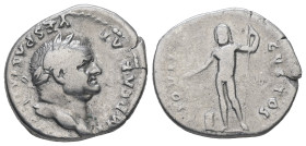 Vespasian, AD 69-79. AR Denarius. 3.13 g - 19.44 mm. Rome.