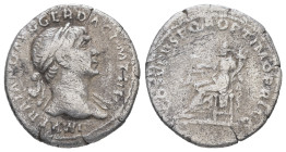 Trajan, AD 98-117. AR Denarius. 2.77 g - 19.29 mm. Rome.