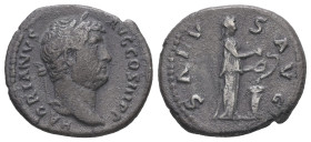 Hadrian, AD 117-138. AR Denarius. 2.67 g - 18.28 mm. Rome.
