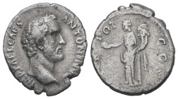 Antoninus Pius, AD 138-161. AR Denarius. 2.83 g - 18.57 mm. Rome.