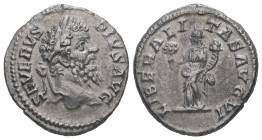 Septimius Severus, AD 193-211. AR Denarius. 3.00 g - 19.23 mm. Rome.