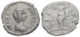 Julia Domna, AD 193-217. AR Denarius. 2.99 g - 20.42 mm. Rome.