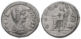 Julia Domna, AD 193-217. AR Denarius. 2.86 g - 19.68 mm. Laodicea.
