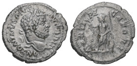 Caracalla, AD 198-217. AR Denarius. 2.76 g - 20.59 mm. Rome.
