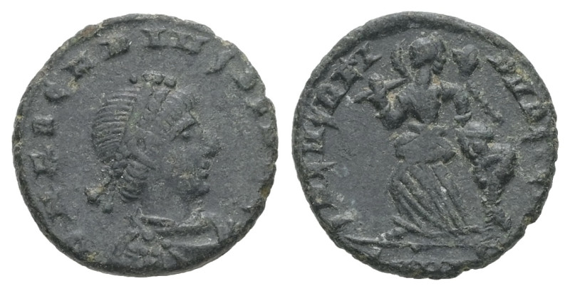 Arcadius. AD 383-408. AE. 1.14 g - 12.64 mm. Uncertain mint.