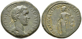 MOESIA INFERIOR. Nicopolis ad Istrum. Gordianus III (AD 238–244).
AE (27 mm, 14.78 g) Sab(inius?) Modestus, legatus Augusti pro praetore.
ΑΥΤ Κ Μ ΑΝΤΩ...