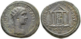 MOESIA INFERIOR. Nicopolis ad Istrum. Gordianus III (AD 238–244).
AE (29 mm, 14.13 g) Sab(inius?) Modestus, legatus Augusti pro praetore.
ΑΥΤ Κ Μ ΑΝΤΩ...