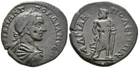 THRACE. Hadrianopolis. Gordianus III (AD 238–244).
AE (27 mm, 9.91 g). 
ΑΥΤ Κ Μ ΑΝΤ – ΓΟΡΔΙΑΝΟϹ Α[ΥΓ] Laureate, draped and cuirassed bust of Gordian I...