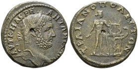 THRACE. Traianopolis. Caracalla (AD 198–217).
AE (29 mm, 16.26 g). 
ΑΥΤ Κ Μ ΑΥΡΗ – ΑΝΤΩΝЄΙΝΟΣ Laureate head of Caracalla right / ΤΡΑΙΑΝΟΠΟΛЄΙΤΩΝ Apoll...