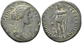LYDIA. Bagis. Crispina, Augusta, (AD 178–182).
AE (30 mm, 12.49 g) AD 178–180, Apollodoros, stephanephoros (and hiereus?) for the second time.
ΚΡΙϹΠЄΙ...