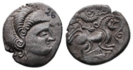 Gaul. Northwest Gaul. Coriosolites 100-50 BC. Stater BI