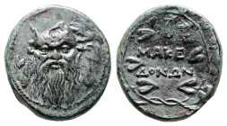 Macedon. Roman Protectorate. Republican period. Transitional bronze issue circa 167-165 BC. Bronze Æ