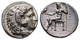 Kings of Macedon. Babylon. Alexander III "the Great" 336-323 BC. Struck under Philip III, circa 323-317 BC. Tetradrachm AR