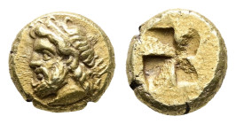 Mysia. Kyzikos circa 450-350 BC. Sixth Stater or Hekte EL