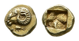 Ionia. Phokaia circa 625-522 BC. 1/24 Stater EL