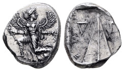 Caria. Kaunos  circa 450-430 BC. Stater AR